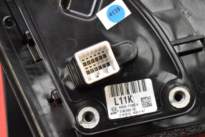 фото №13, Дзеркало ліве чорні uk 87610-f1300 kia sportage 4 iv 15-21 3 pin