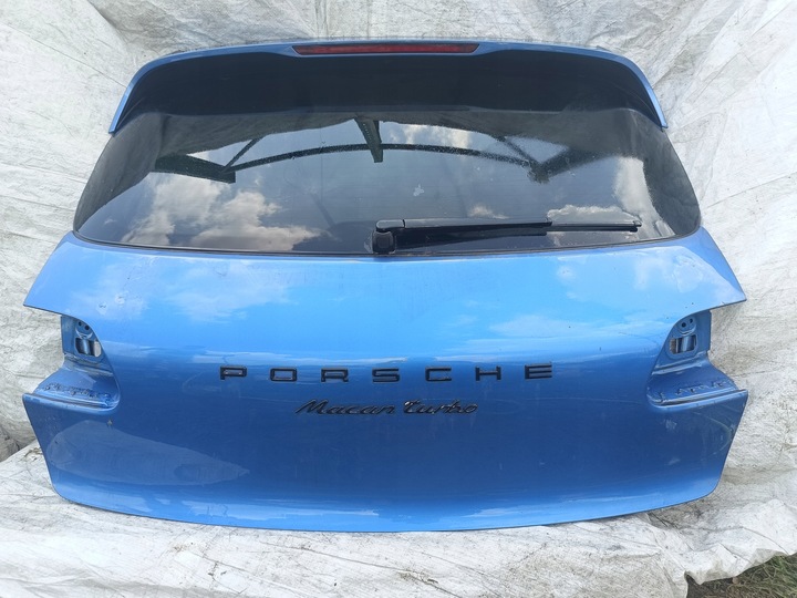 фото №1, Porsche macan 95b дорестайлинг крышка зад задняя багажника стекло комплектная