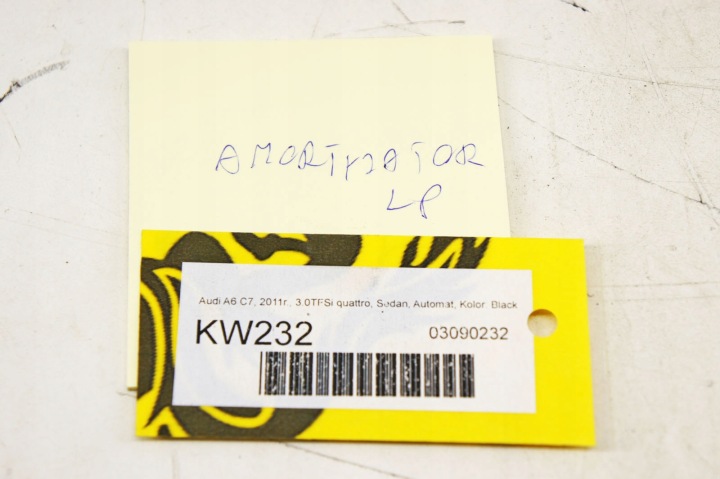 фото №6, Kw232 audi a6 c7 3.0tfsi амортизатор лівий перед