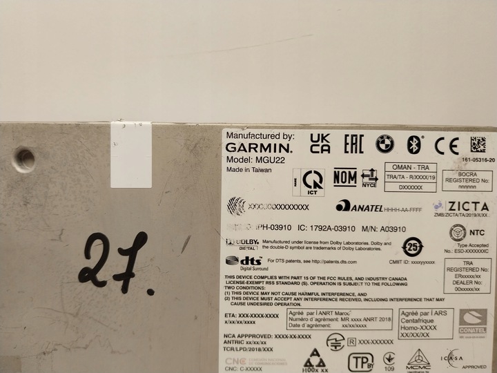 фото №6, Bmw g20 g22 g30 g11 g05 jednostaka навігації mgu22 5a4a103
