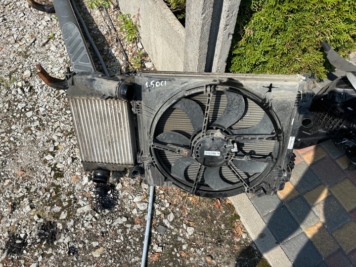 фото №1, Nissan qashqai ii j11 1.5dci радіатор з вентилятор комплект