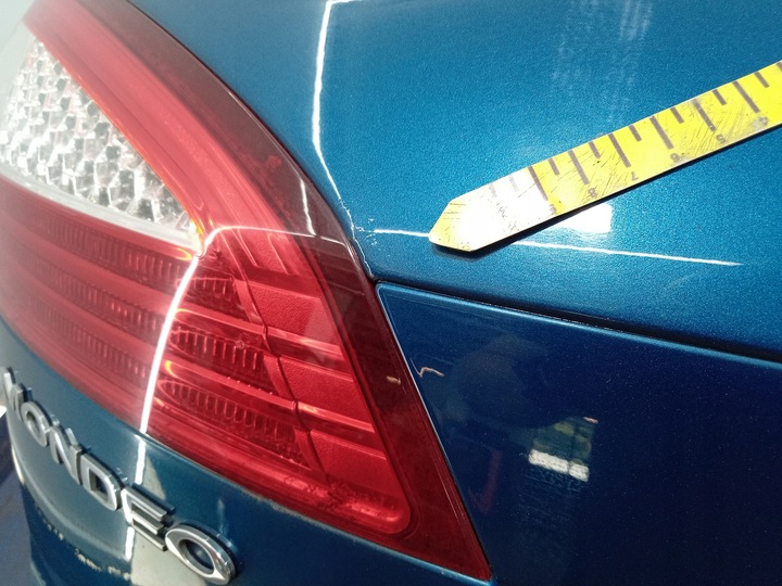 фото №5, Mondeo mk4 универсал крышка багажника синий ambition