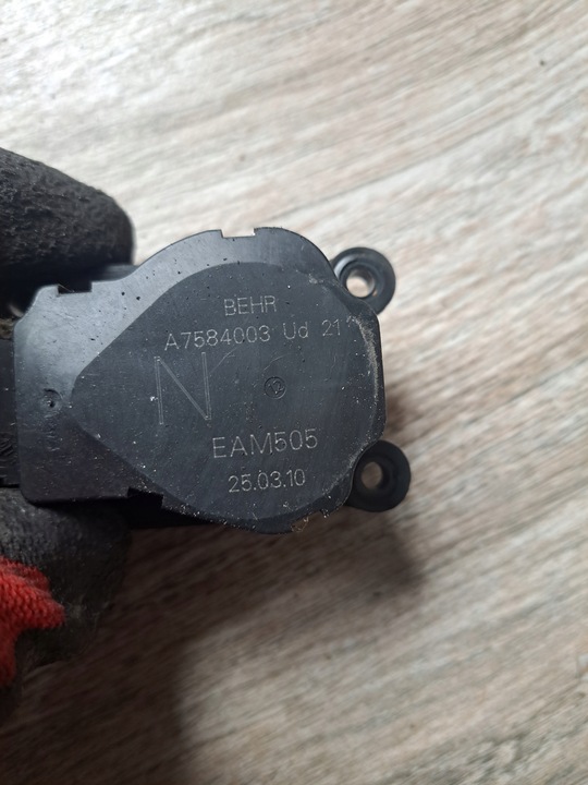 фото №3, Двигунчик клапан клапан нагрівача behr man mercedes daf renault a7584003