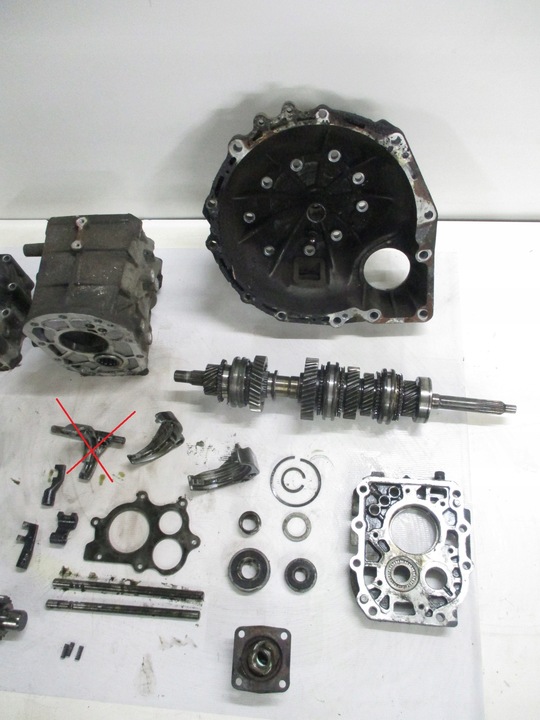 фото №16, Kia k2700 2.7 d 97-04 запчастини коробки коробки передач mt 5b