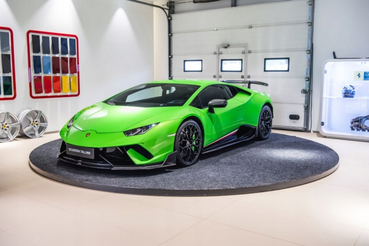 фото №9, Сплиттер передней бампера huracan перформанте