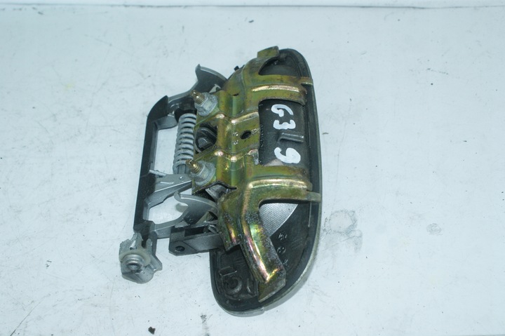 фото №9, Ручка зовнішня ліва задня лівий зад срібна peugeot 607 9631931180