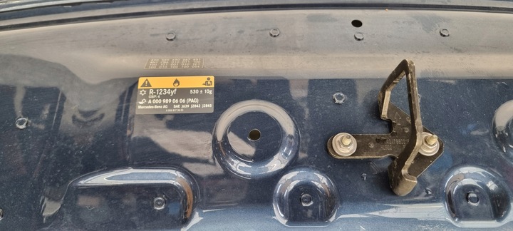 фото №15, Mercede gla ii h247 w247 247 капот перед передняя 70mik цвет 667