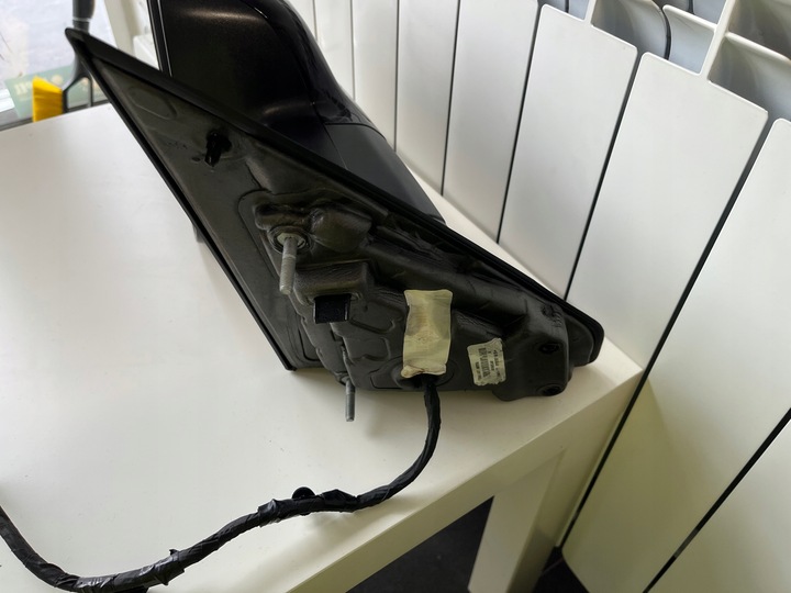 фото №7, Зеркало левая dodge ram 4 iv 18 pin чёрные лак