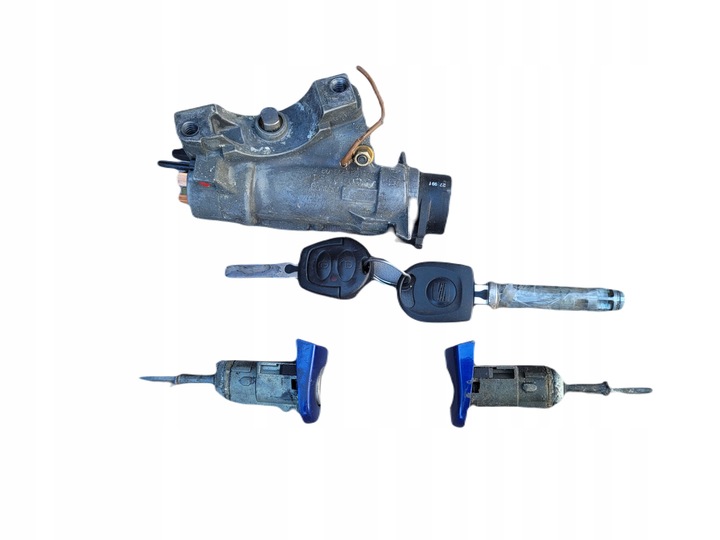 фото №1, Замок зажигания 2x ключ pilot 2x вставка дверь крышки seat toledo ii 2 leon i 1