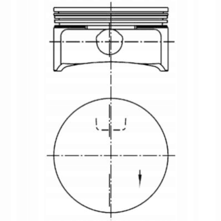 фото №1, Поршень kolbenschmidt