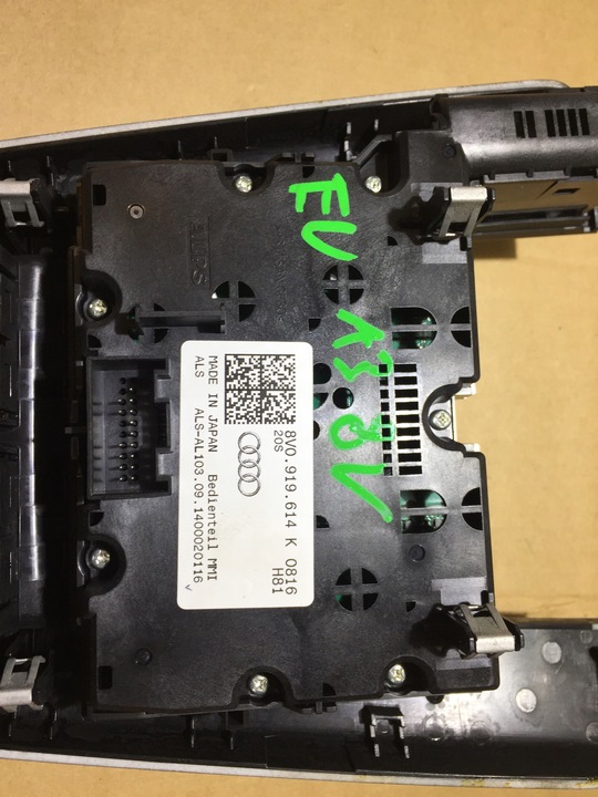 фото №11, Audi a3 8v панель управление mmi европа 8v0919614k