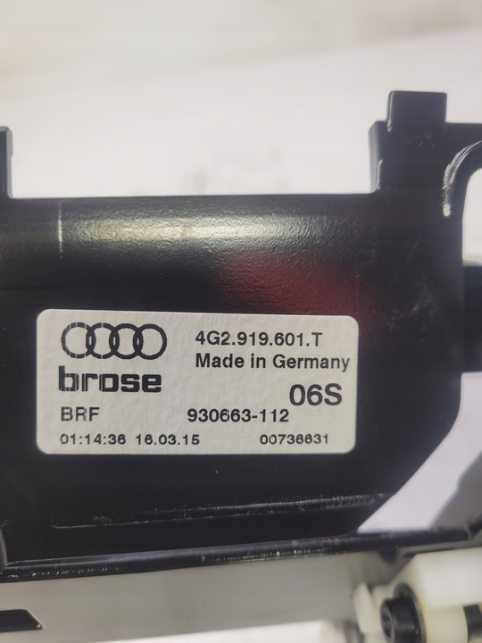 фото №6, Лебідка дисплея audi a6 c7 a7 4g2919601t uk