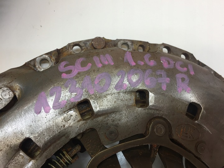 фото №3, Scenic iii 1.6dci зчеплення двомасовий двомасовий маховик маховик з двома масами