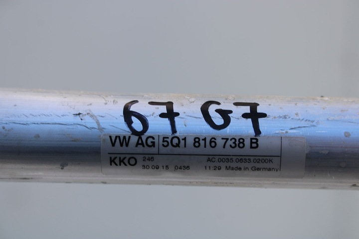 фото №8, Vw audi трубки кондиціонера 5q0820741b 5q0820743m 5q0816721a 5q1816738b кондиціонер