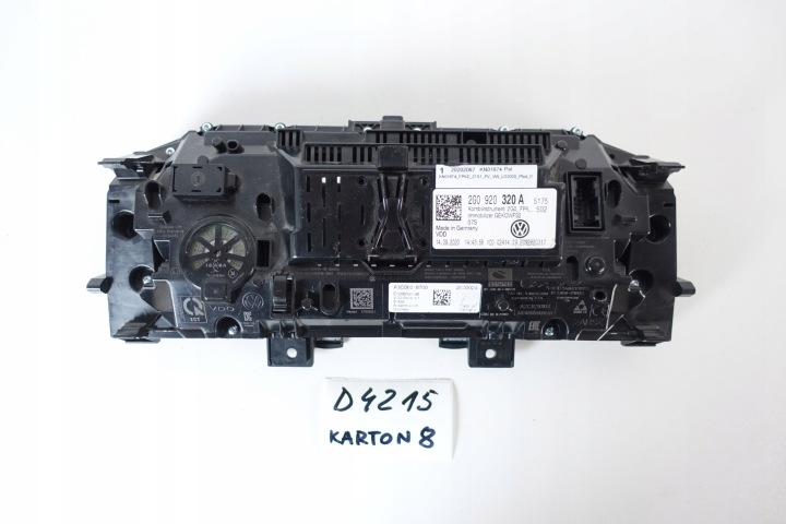 фото №11, Спидометр виртуальный приборы lcd vw polo taigo 2g0