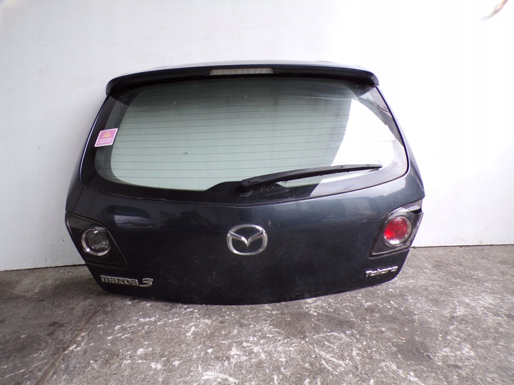 фото №2, Крышка зад задняя mazda 3 bk хэтчбек з стекло