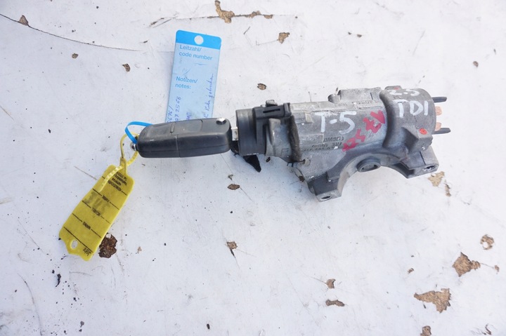 фото №1, Замок запалювання 4b0905851c volkswagen transporter t5 2.5 tdi