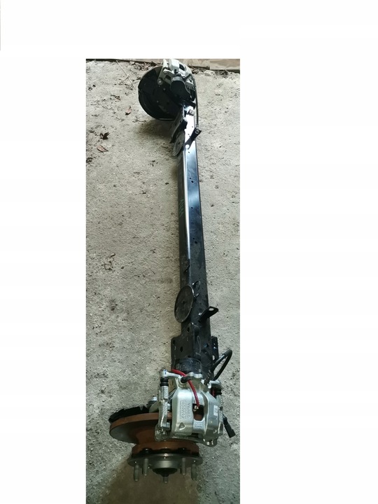 фото №1, Балка вісь задня ford transit mk8 nk31-4b435-ba затискачі електричні transit