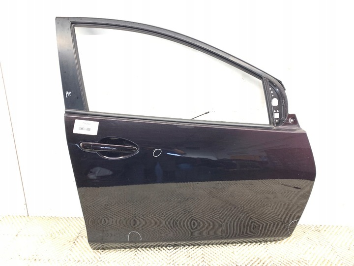 фото №1, Двері праві перед mazda 2 de хетчбек 07-15 radiant ebony металік