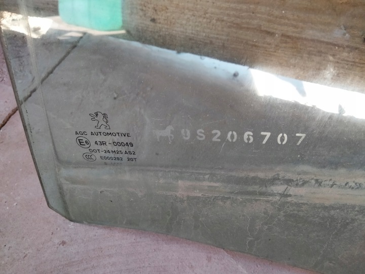 фото №2, Стекло дверь левый зад peugeot 308 sw t7 09r