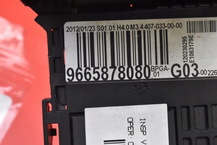 фото №6, Блок управления модуль акумулятора 9686445977 peugeot 508 1 i 2.0 hdi 163 km 10-14