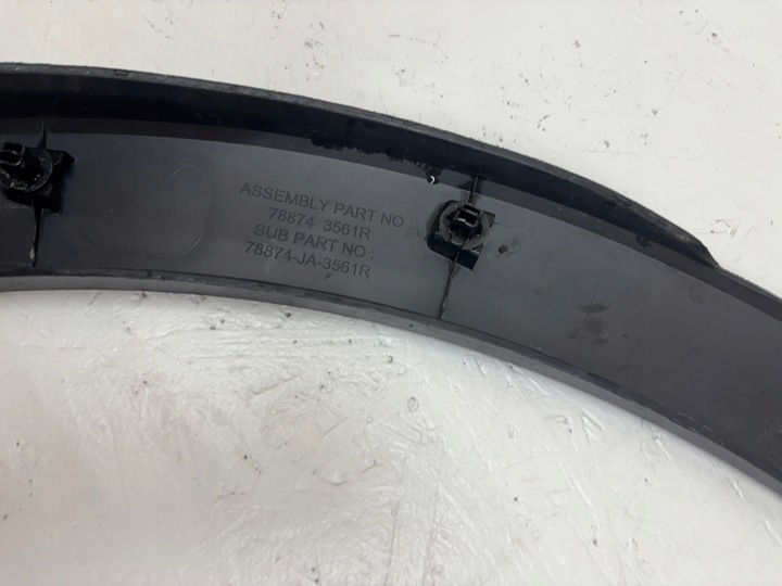 фото №11, Renault arkana 20r. - планка накладка крила права зад заднє 788743561r