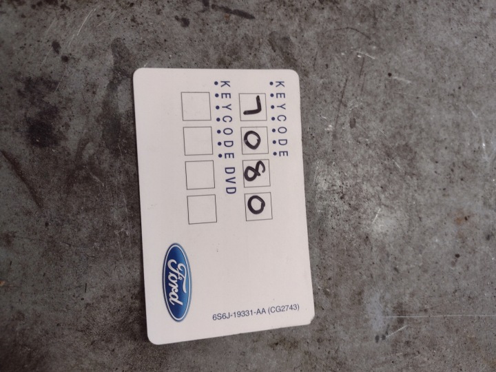 фото №6, Ford s-max рестайлинг магнитола оригинальные 6000cd код