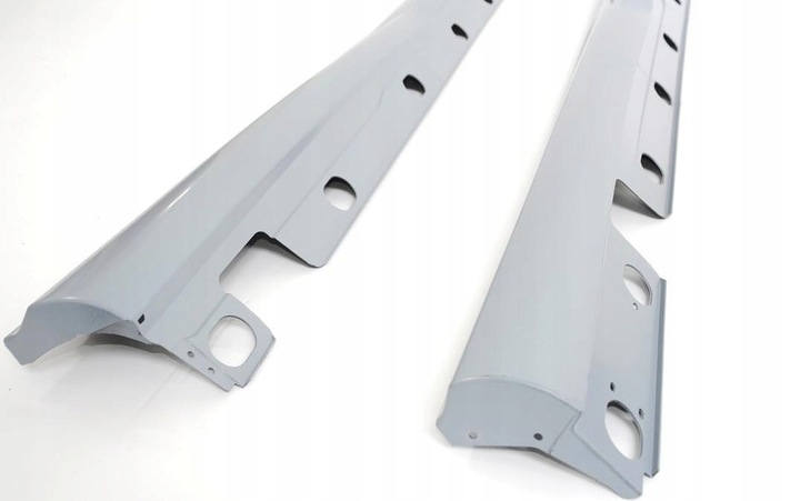 фото №3, Спойлеры порогов порогов mercedes w221 длинный amg 05-