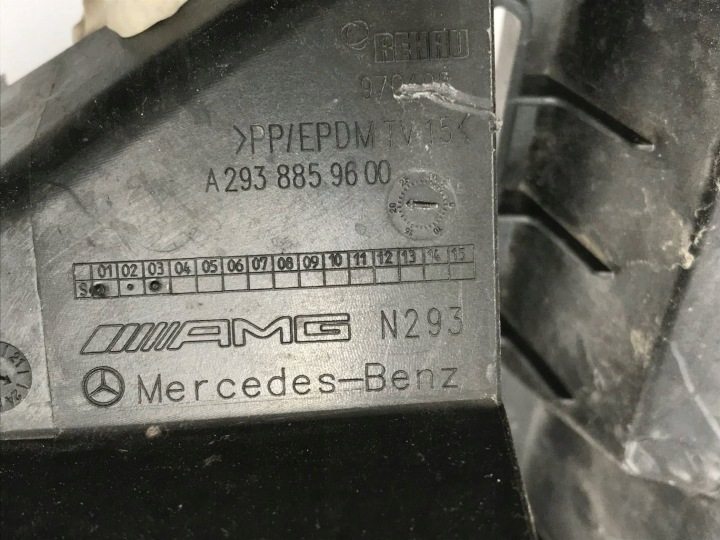 фото №15, Усилитель абсорбер бампер перед mercedes-benz eqc amg w293 19-