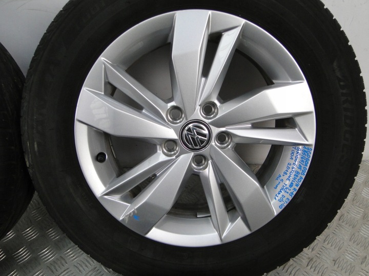 фото №14, Диски  алюмінієві диски vw - 2g0 15" 5x100 et40 2g0601025ad