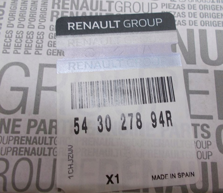 фото №12, Планка бампера renault laguna iii перед оригинал