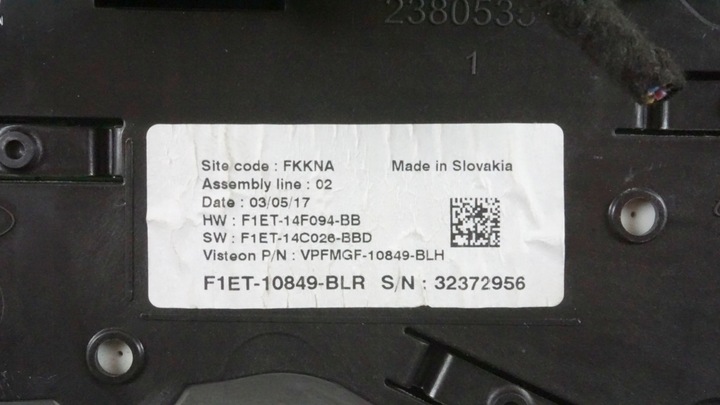 фото №10, Спидометр дисплей приборы ford focus 3 iii mk3 f1et-10849-blr европа eu