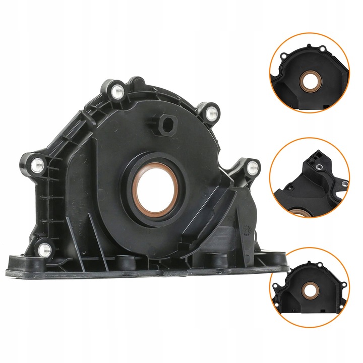 фото №12, Сальник вала коленчатого 04l103151a vw audi seat skoda 1.6 tdi cun crl