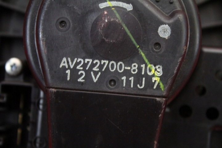 фото №5, Подача воздуха вентилятор воздуховод eu av272700-8103 toyota auris 1 i 06-09