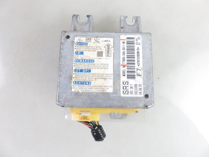 фото №6, Модуль подушка безпеки honda jazz ii 77960saag911m1