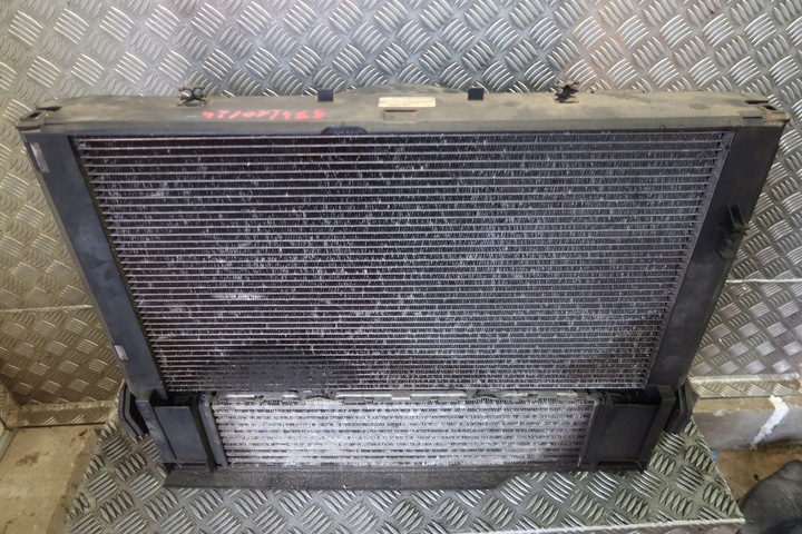 фото №7, Bmw 3 pas переднє комплект радіатор радіаторів клімат води вентилятор