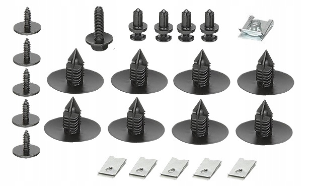 фото №1, Застібки підкрилки renault megane ii 2 scenic i ii