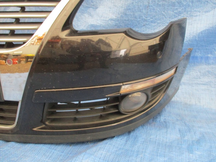 фото №6, Бампер перед переднее vw passat b6 pdc комплектный цвет lc9x