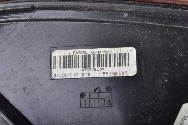 фото №7, Ford fiesta mk8 фара левая задняя w крыло led h1bb-13405-bf читай описание