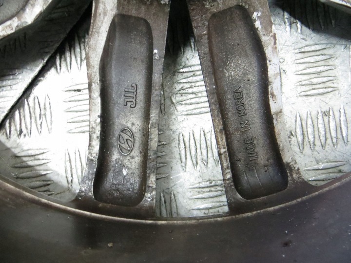 фото №13, Hyundai santa fe диски алюмінієві 7.5jx18 5x114.3 et49.5 52910-2w285