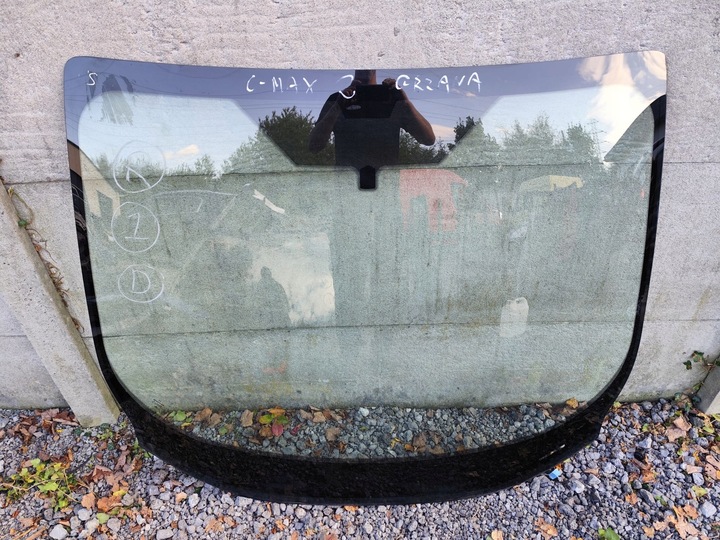 фото №1, Ford c-max mk2, grand - стекло лобовое передняя с подогревом