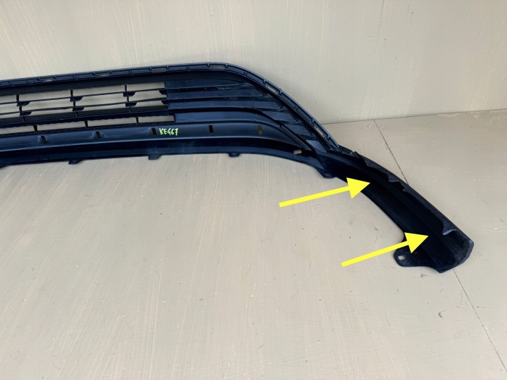 фото №13, Toyota highlander iv 4 19r- спойлер накладка бампера перед 52129-0e070