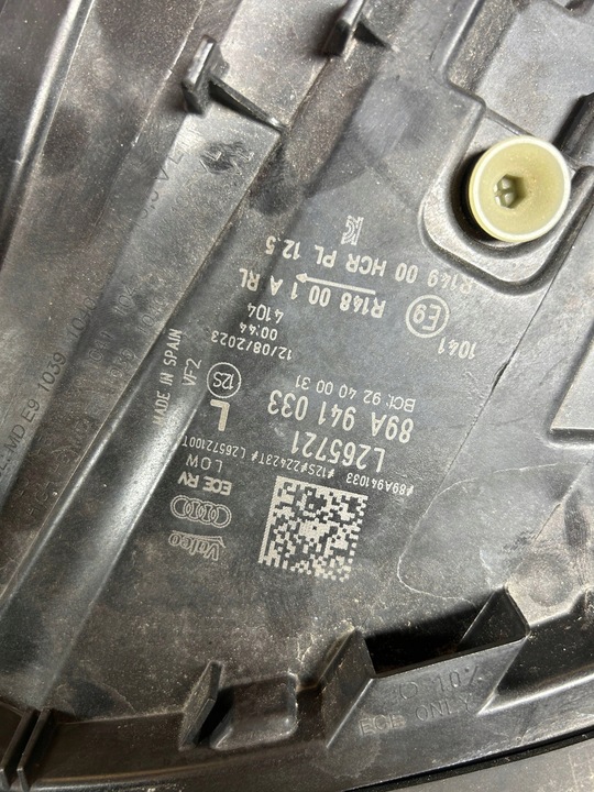 фото №10, Audi q4 e-tron led лампа левая перед передняя