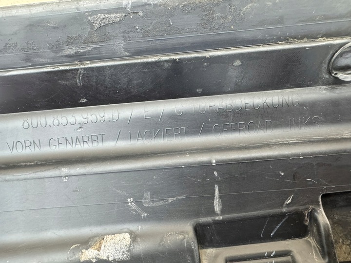 фото №16, Audi q3 1 i 11r- планка двері лівий перед ліва передня 800853959