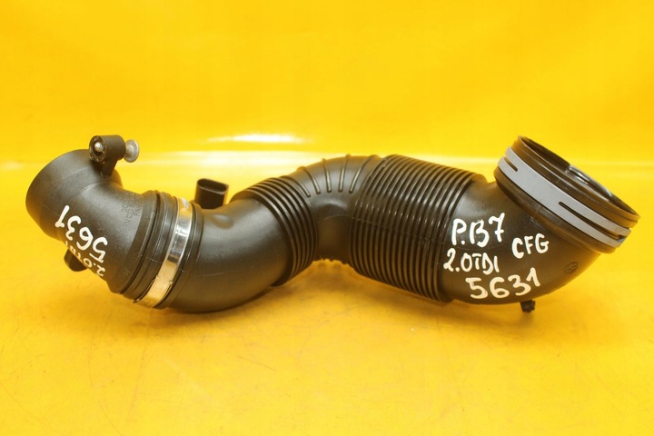 фото №5, Труба шланг повітря vw passat b7 2.0 tdi cfg 3c0129635 3c0129654ah