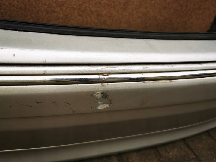 фото №5, Mercedes w203 sedan бампер задній  комплектний