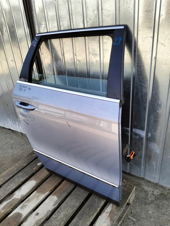 фото №10, Двері праві праві зад vw passat b6 універсал роки 2005-2010 колір lc7z