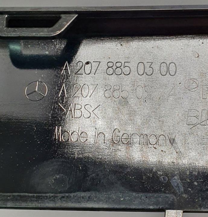 фото №6, Планка бампера хром mercedes w207 a2078850300