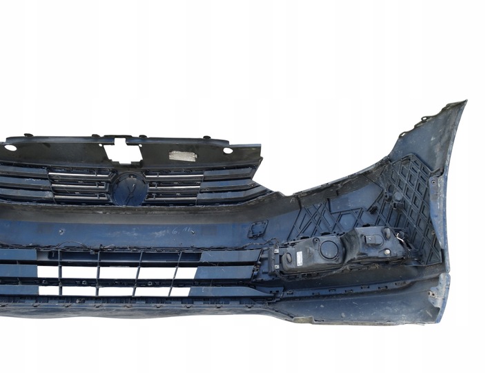 фото №12, Комплектний бампер переднє перед решітка радіатора vw passat b8 2014-2019 lh5x темно-синій