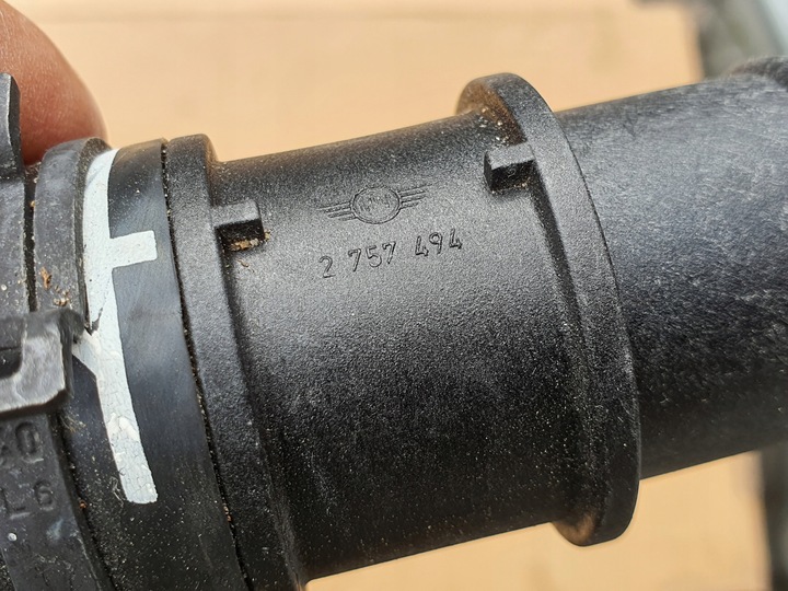 фото №5, Труба воды соединитель mini one 1.4 16v 1.6 16v 2757494